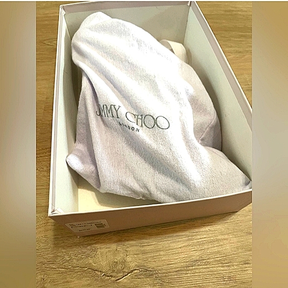 JIMMY CHOO AUTHENTIC STRAPPY SANDEL HEEL WITH BOX AND DUST BAG EUC - Picture 8 of 11